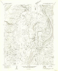 Zith-Tusayan Butte 4 NE Arizona Historical topographic map, 1:24000 scale, 7.5 X 7.5 Minute, Year 1955