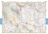 Arizona Road and Recreation Atlas by Benchmark Maps - Back of map