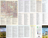 Arizona Recreation Map by Benchmark Maps - Front of map