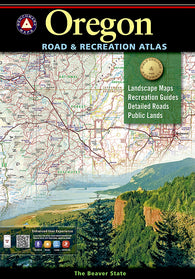 Buy map Oregon Road and Recreation Atlas by Benchmark Maps