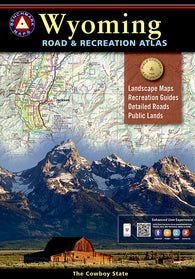 Buy map Wyoming Road and Recreation Atlas by Benchmark Maps