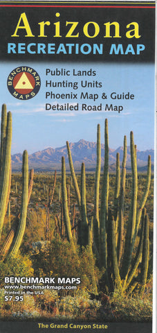 Buy map Arizona Recreation Map