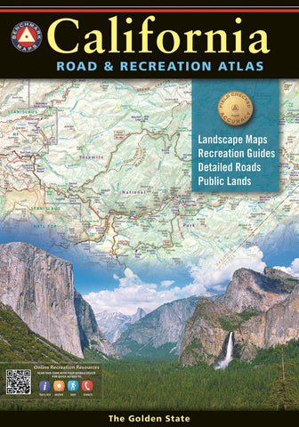 Buy map California Road and Recreation Atlas