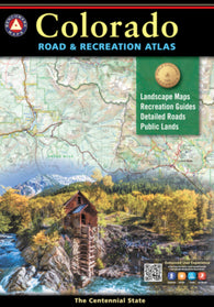 Buy map Colorado : road & recreation atlas
