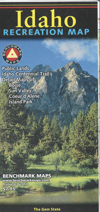 Buy map Idaho Recreation Map