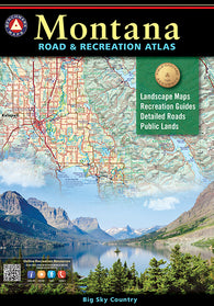 Buy map Montana Road and Recreation Atlas