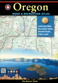 Buy map Oregon Road and Recreation Atlas
