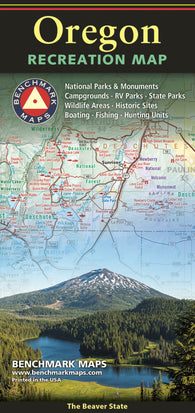 Buy map Oregon Recreation Map