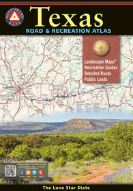 Buy map Texas Road & Recreation Atlas