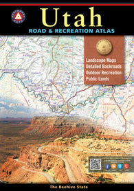 Buy map Utah Road and Recreation Atlas - 9th Edition, 2022