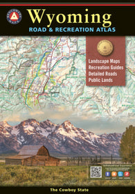 Buy map Wyoming Road and Recreation Atlas