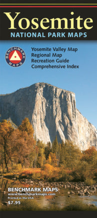 Buy map Yosemite National Park Area, California