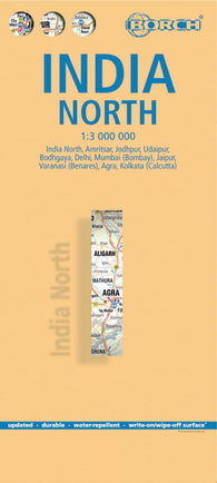Buy map India North Road Map