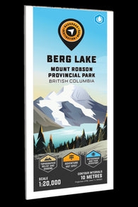 Buy map Berg Lake – Mount Robson Provincial Park Adventure Topographic Map