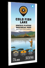Buy map Cold Fish Lake - Spatsizi Plateau Provincial Park Adventure Topographic Map