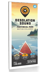 Buy map Desolation Sound Provincial Park Adventure Topographic Map