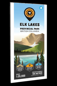 Buy map Elk Lakes Provincial Park Adventure Topographic Map