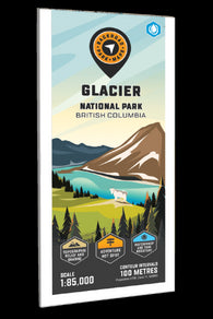 Buy map Glacier National Park Adventure Topographic Map