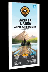 Buy map Jasper & Area – Jasper National Park Adventure Topographic Map