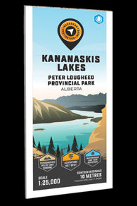 Buy map Kananaskis Lakes – Peter Lougheed Provincial Park Adventure Topographic Map