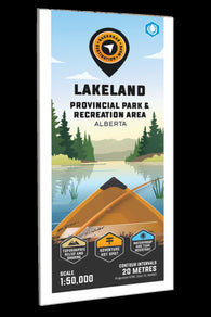 Buy map Lakeland Provincial Recreation Area Adventure Topographic Map