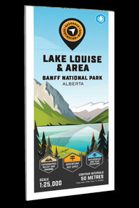 Buy map Lake Louise & Area – Banff National Park Adventure Topographic Map