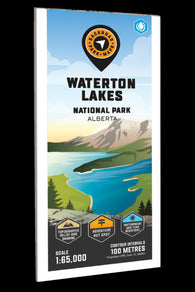 Buy map Waterton Lakes National Park Adventure Topographic Map