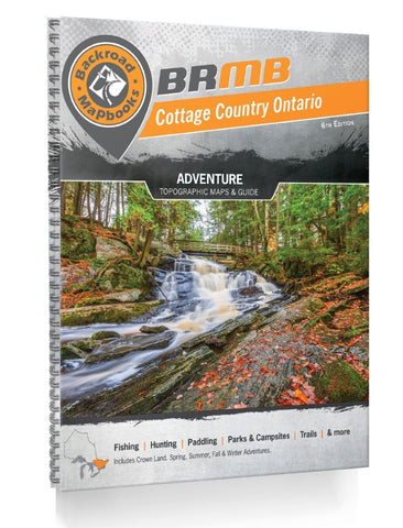 Buy map Cottage Country Ontario Backroad Mapbook