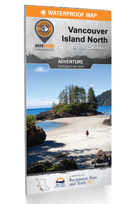 Buy map Vancouver Island North BC Recreation Map