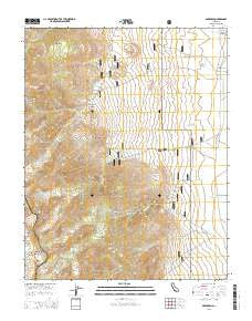 Aberdeen California Current topographic map, 1:24000 scale, 7.5 X 7.5 Minute, Year 2015