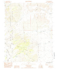Aberdeen California Historical topographic map, 1:24000 scale, 7.5 X 7.5 Minute, Year 1985
