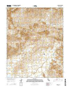 Academy California Current topographic map, 1:24000 scale, 7.5 X 7.5 Minute, Year 2015