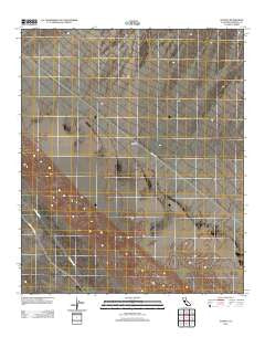 Acolita California Historical topographic map, 1:24000 scale, 7.5 X 7.5 Minute, Year 2012