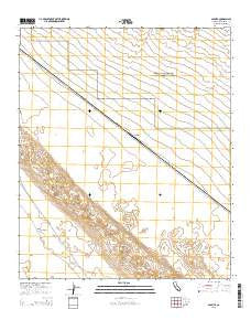 Acolita California Current topographic map, 1:24000 scale, 7.5 X 7.5 Minute, Year 2015