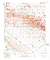 Acolita California Historical topographic map, 1:62500 scale, 15 X 15 Minute, Year 1953