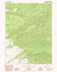 Acorn Hollow California Historical topographic map, 1:24000 scale, 7.5 X 7.5 Minute, Year 1985