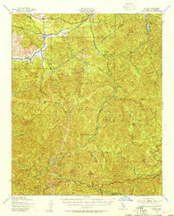 Acton California Historical topographic map, 1:62500 scale, 15 X 15 Minute, Year 1940