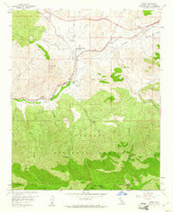 Acton California Historical topographic map, 1:24000 scale, 7.5 X 7.5 Minute, Year 1959
