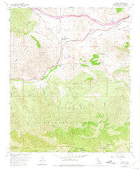 Acton California Historical topographic map, 1:24000 scale, 7.5 X 7.5 Minute, Year 1959
