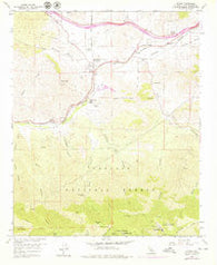 Acton California Historical topographic map, 1:24000 scale, 7.5 X 7.5 Minute, Year 1959