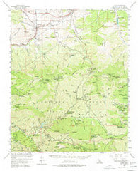 Acton California Historical topographic map, 1:62500 scale, 15 X 15 Minute, Year 1959