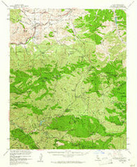 Acton California Historical topographic map, 1:62500 scale, 15 X 15 Minute, Year 1959