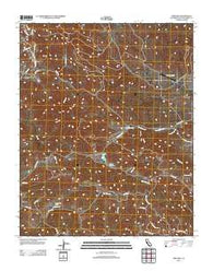 Adelaida California Historical topographic map, 1:24000 scale, 7.5 X 7.5 Minute, Year 2012