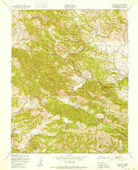 Adelaida California Historical topographic map, 1:24000 scale, 7.5 X 7.5 Minute, Year 1948