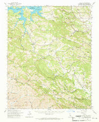 Adelaida California Historical topographic map, 1:62500 scale, 15 X 15 Minute, Year 1961