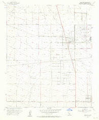 Adelanto California Historical topographic map, 1:24000 scale, 7.5 X 7.5 Minute, Year 1956