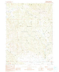 Adin Pass California Historical topographic map, 1:24000 scale, 7.5 X 7.5 Minute, Year 1990
