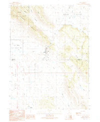 Adin California Historical topographic map, 1:24000 scale, 7.5 X 7.5 Minute, Year 1990