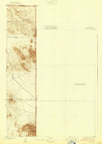 Adobe California Historical topographic map, 1:24000 scale, 7.5 X 7.5 Minute, Year 1934