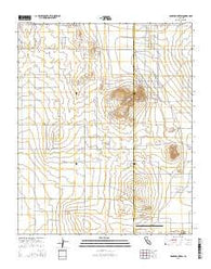 Adobe Mountain California Current topographic map, 1:24000 scale, 7.5 X 7.5 Minute, Year 2015